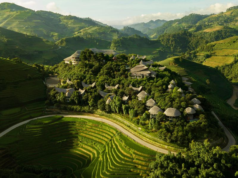 Beautiful scenery in Asia